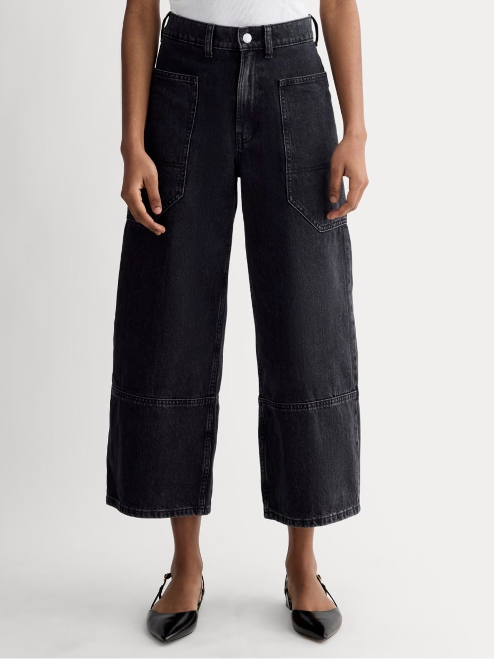 Everlane The Way High Gardener Cropped Jean size 32 regular